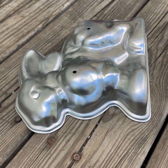 VINTAGE WILTON RABBIT JELLO CAKE PAN MOLD EASTER/SPRING - Picture 4 of 5